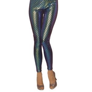 Halloween Adult Mermaid Leggings NWT's